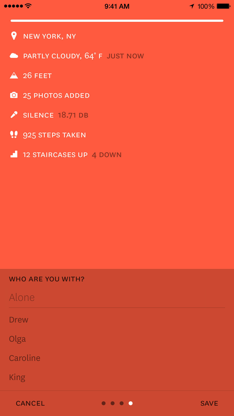 Reporter App screenshot 1