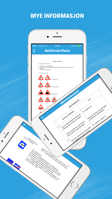 Lappen Klasse B - Teoritentamen Screenshot