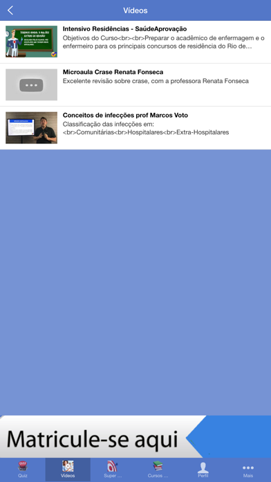 Screenshot #3 pour SaúdeAprovação App