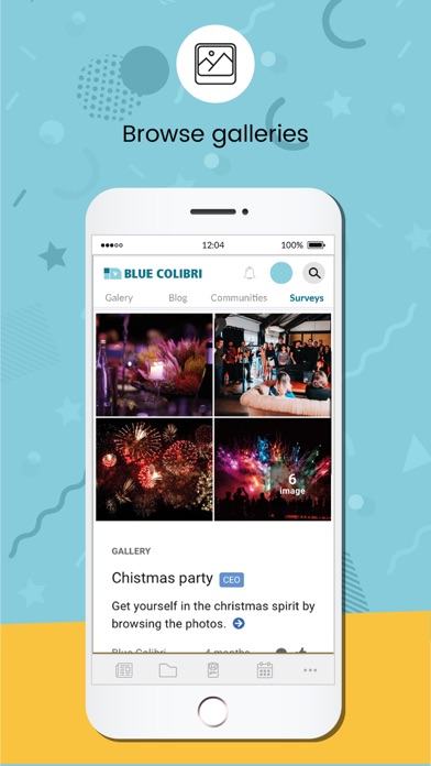 Blue Colibri Screenshot