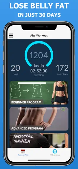 Game screenshot Lose Belly Fat - Abs Workout hack