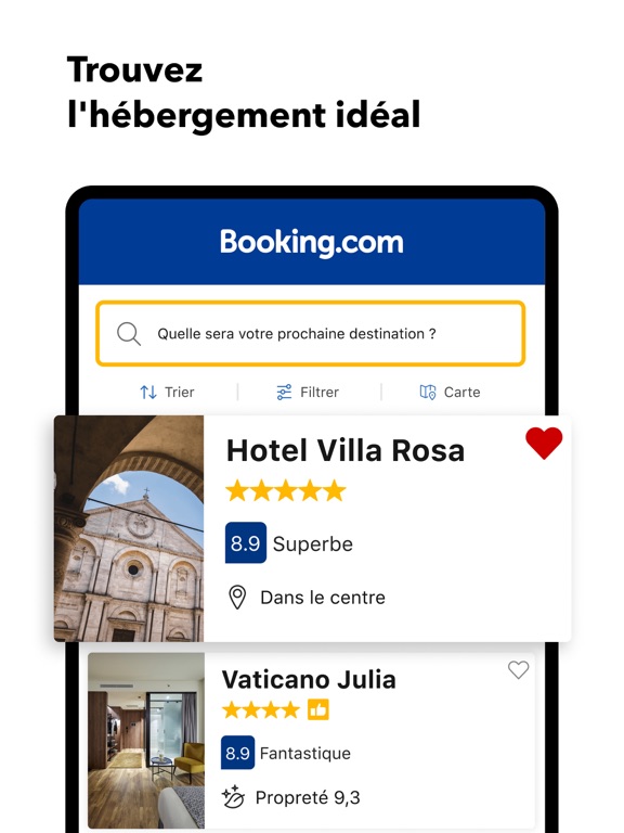 Screenshot #5 pour Booking.com: Hôtels & Voyage