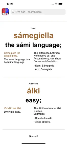 Game screenshot Sami-English Dictionary apk