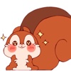 Cute Squirrel Stickers