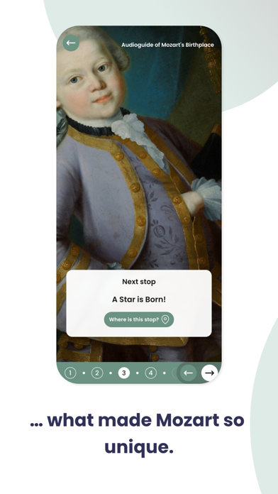 Mozart Museen Screenshot