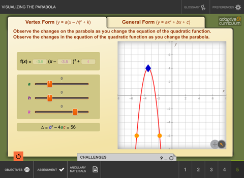 Visualizing the Parabola screenshot 4