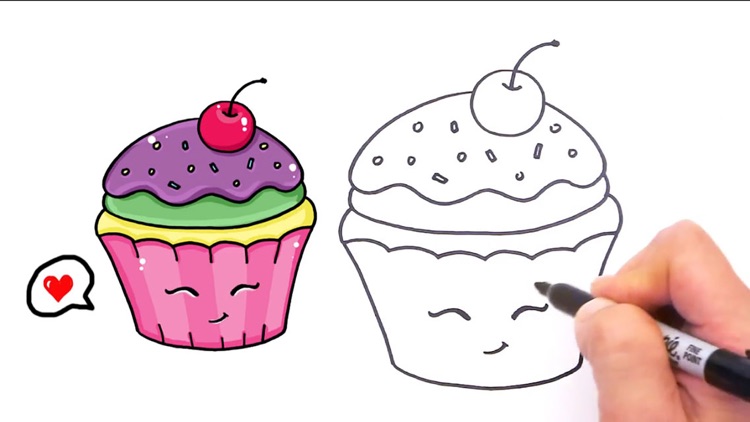 How to Draw Cute Foods