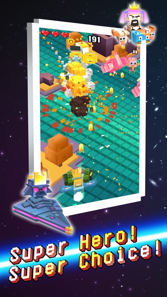 #2. Hunting Skies - Pixel World (iOS) 来自: LQ-Game