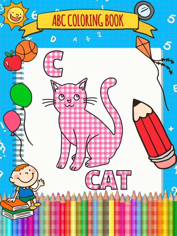 Screenshot #6 pour Abc Coloring Book - Dessiner e