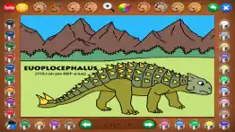 coloring book 2: dinosaurs iphone screenshot 2