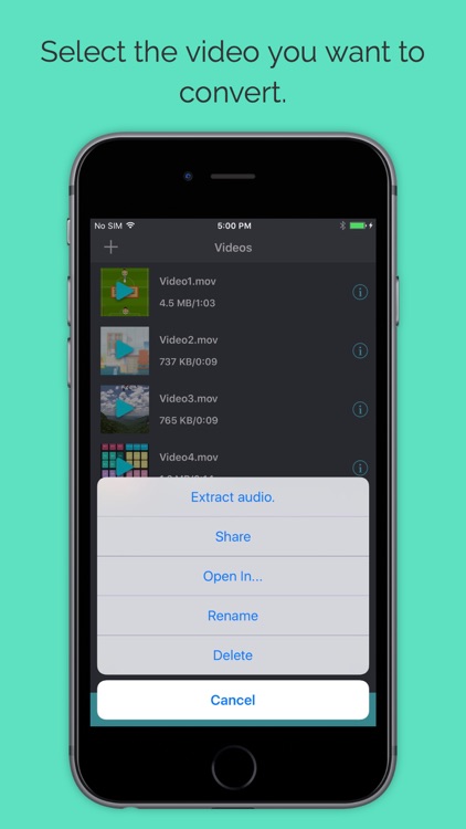 Audio Extractor Pro - Convert video file to audio