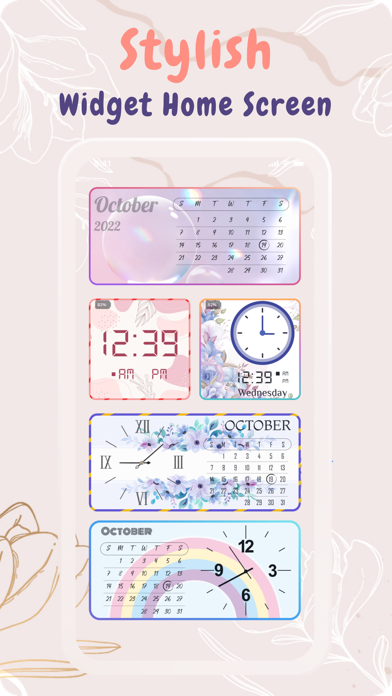 DIY Widgets: Color Lock Screenのおすすめ画像10