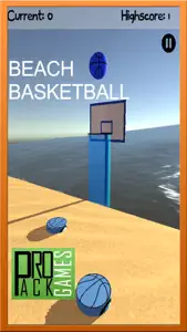 Beach Basketball Flick - Multiplayer Arcade X Game screenshot #3 for iPhone