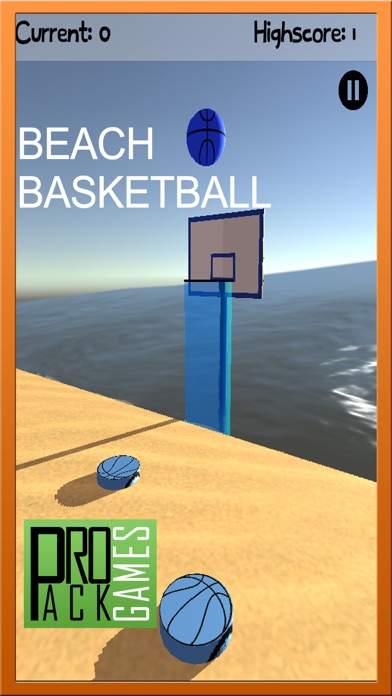 Screenshot #3 pour Beach Basketball Flick - Jeu multijoueur Arcade X