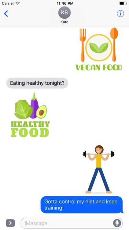 HEALTHy Lifestyle Sticker Pack screenshot-3