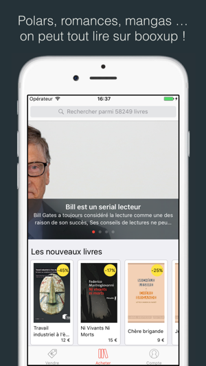 Booxup: des livres gratuits par milliers!(圖1)-速報App