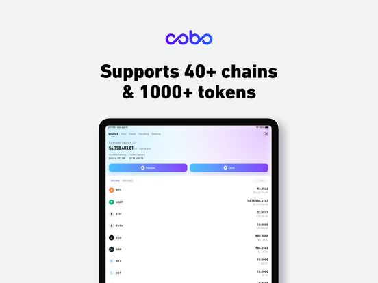 Screenshot #4 pour Cobo Crypto Wallet: BTC & ETH