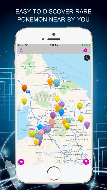 PokeRadar-Poke Radar Go Map Vision For Pokémon GO