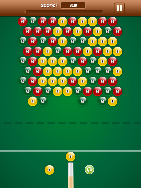 Pool 8 Ball Shooter - Bubble Shooter iPad screenshot
