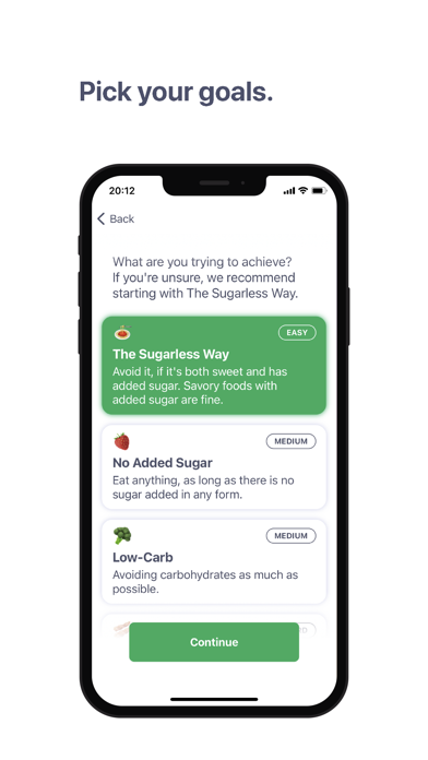 Sugarless - Quit Sugar Habit Screenshot