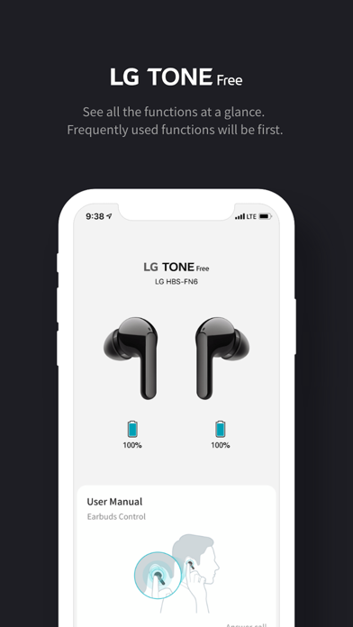 LG TONE Free Screenshot