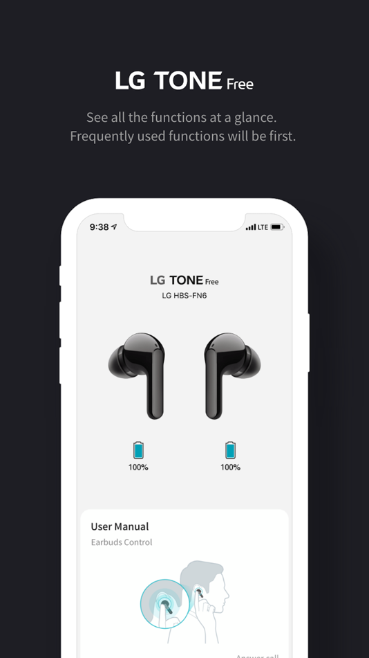 #1. LG TONE Free (iOS) 由: LG Electronics, Inc.