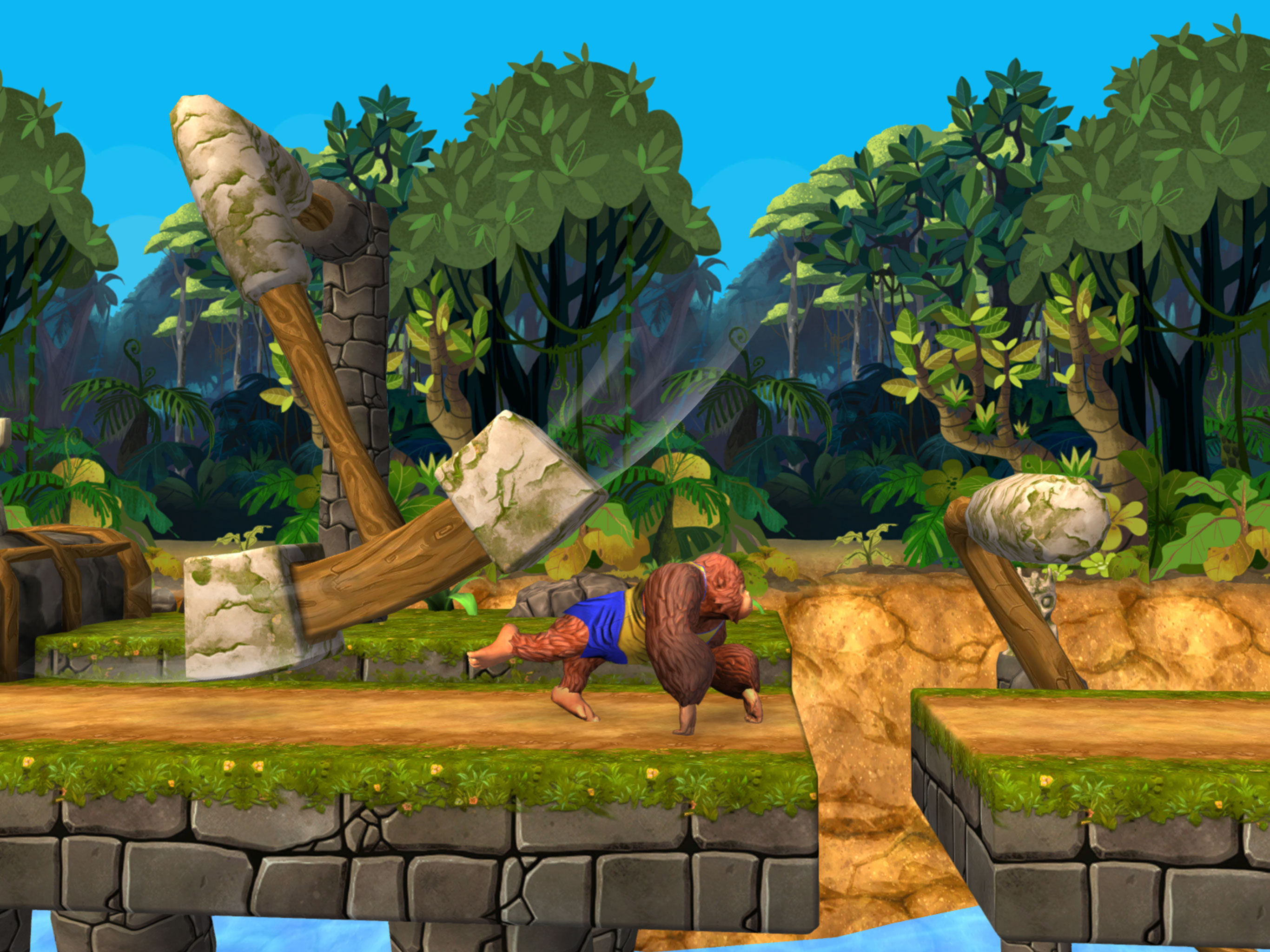 Monkey Stunt Run screenshot 6