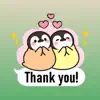 Cute Penguin 7 Stickers pack App Positive Reviews