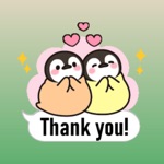 Download Cute Penguin 7 Stickers pack app