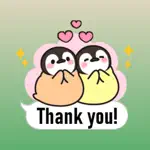 Cute Penguin 7 Stickers pack App Cancel