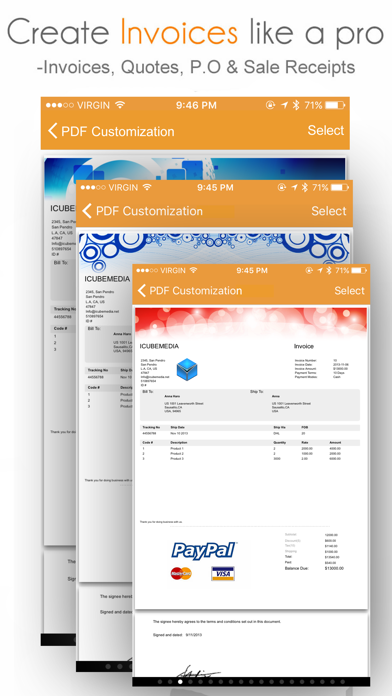 Invoice Manager Screenshot