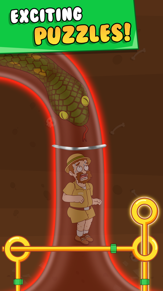 #4. Pull Him Out (iOS) 由: Lion Studios