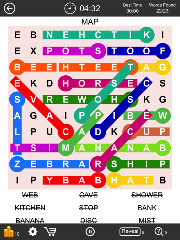 Screenshot #4 pour Word Search Pro words finder Puzzle
