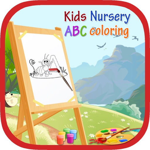 Kids Nursery ABC Coloring