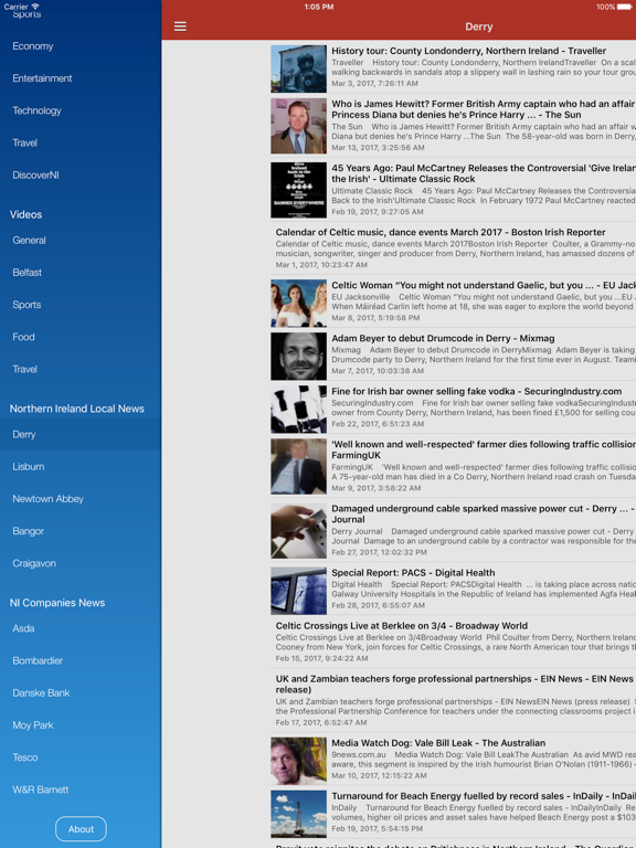 Northern Ireland News & Belfast Latest Headlines iPad screenshot 5 - News app