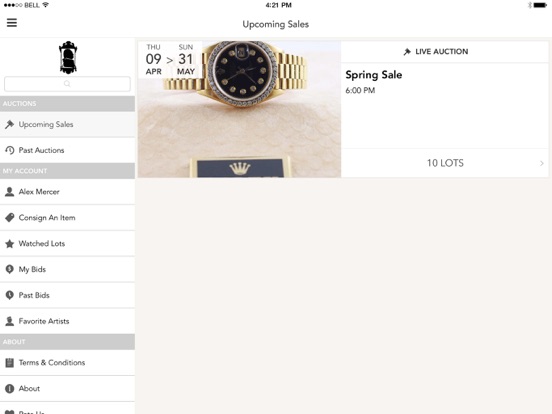 Screenshot #6 pour Smith Auctions Live