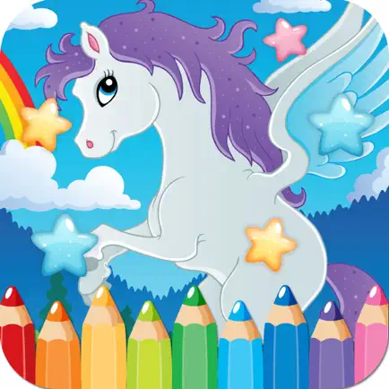 horse coloring book game for kids 2 to 7 years old Cheats