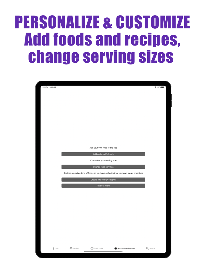 Calcium Counter and Tracker