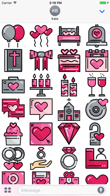 Just Married - Emoji For Young Couples