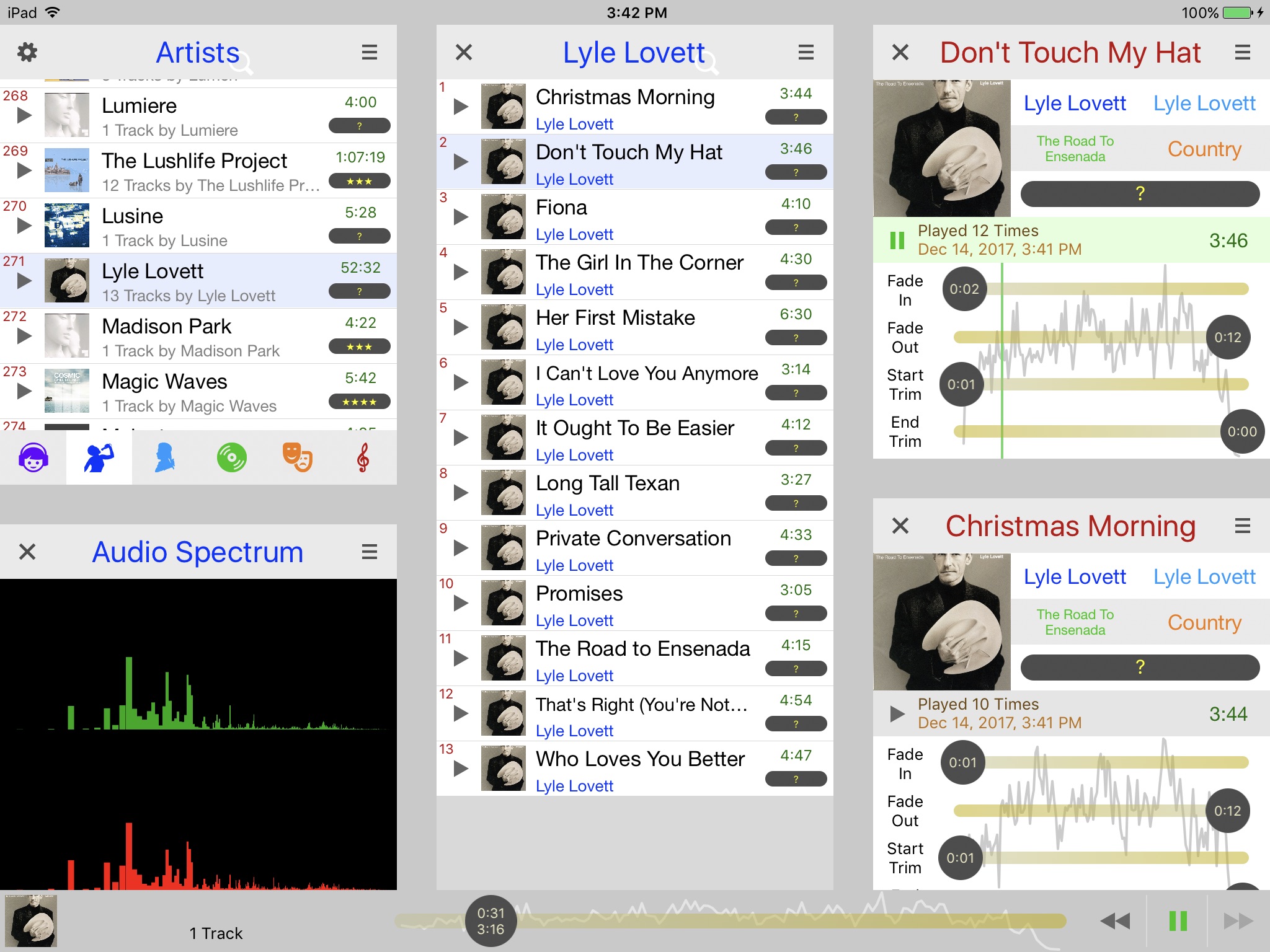 Playlist Lab screenshot 2