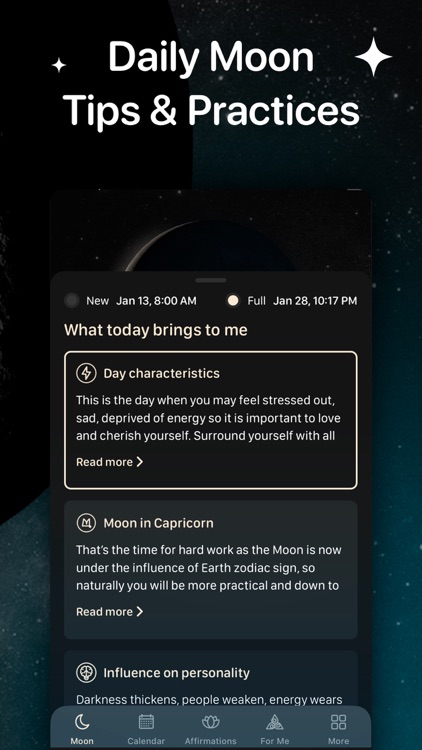 Moon Phase Calendar - MoonX screenshot-4