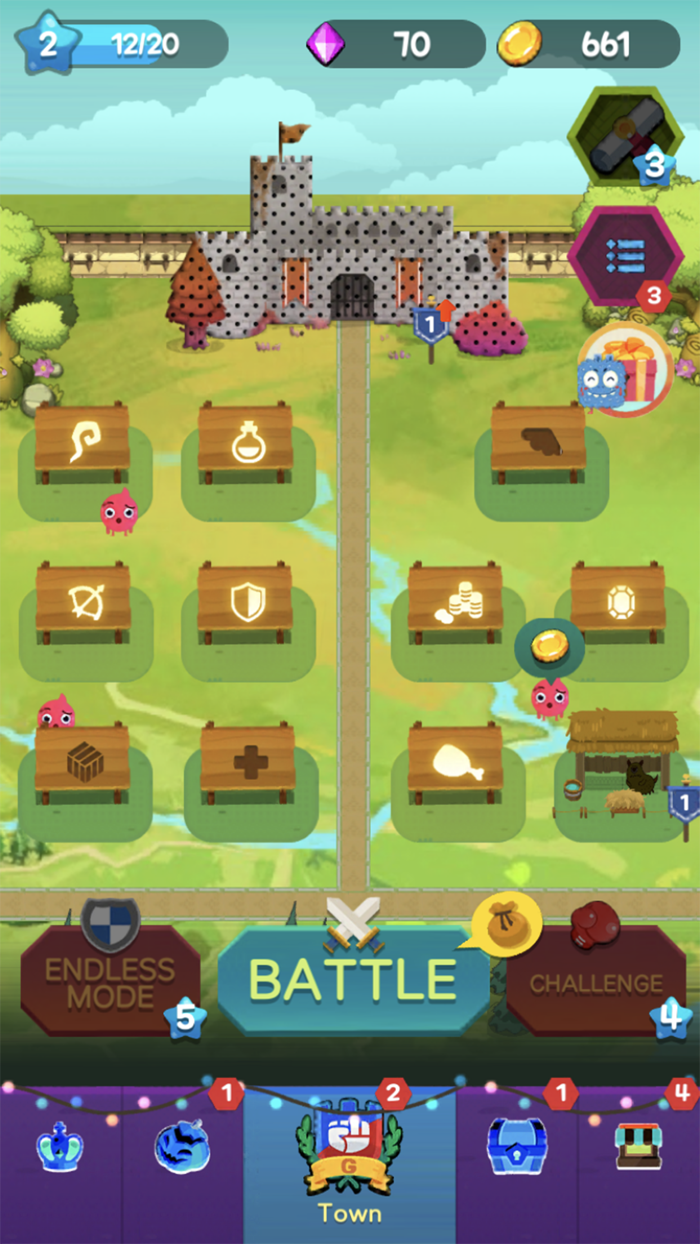 Merge Block Defense War