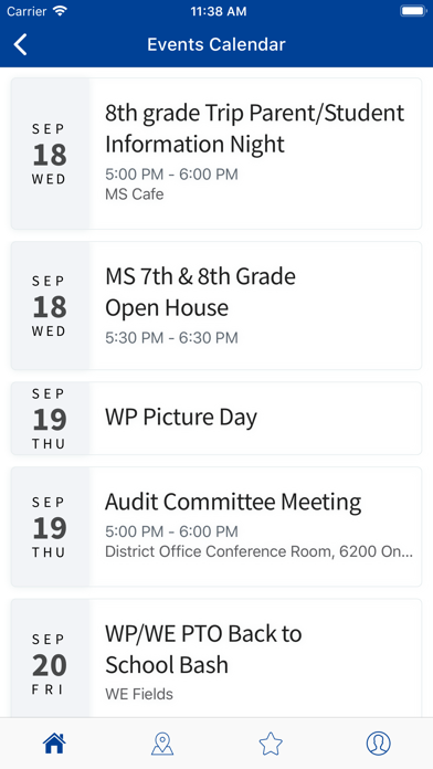 Wayne Central School District Screenshot