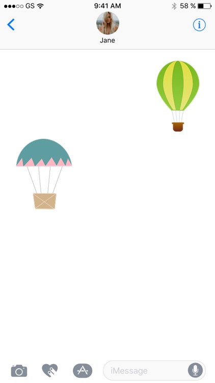 Air Balloons Eight Sticker Pack