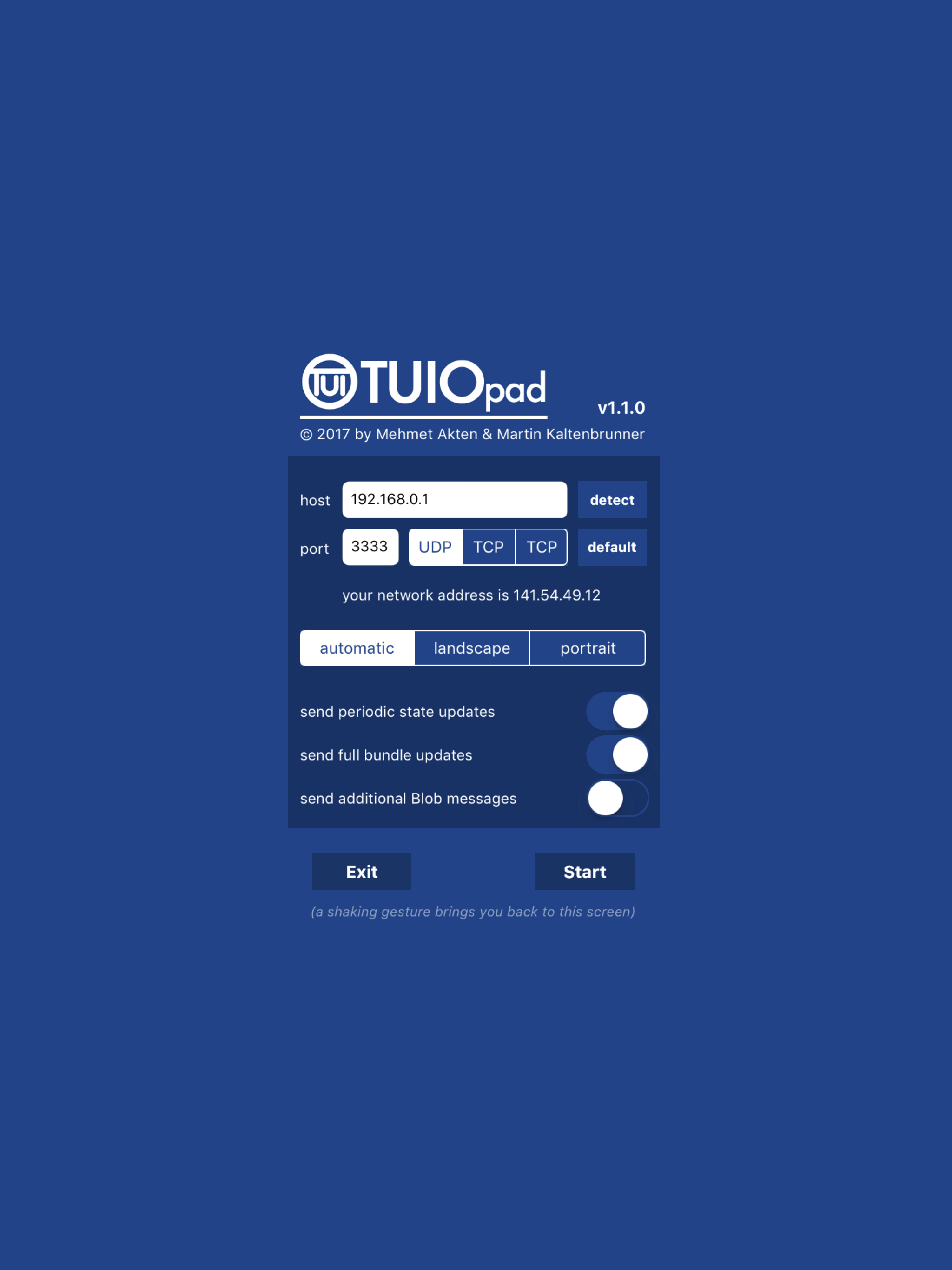 TuioPad screenshot 3
