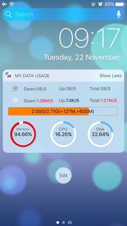 My Data Usage Widget Pro screenshot-3