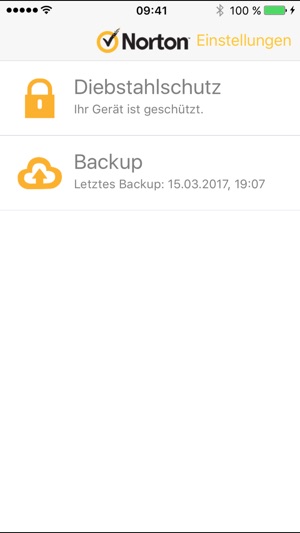 Norton Mobile Security Screenshot