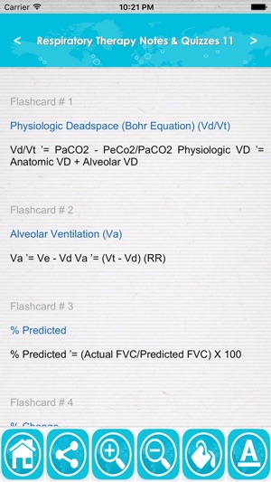 Respiratory Therapy Exam Review-Study Notes & Quiz(圖3)-速報App