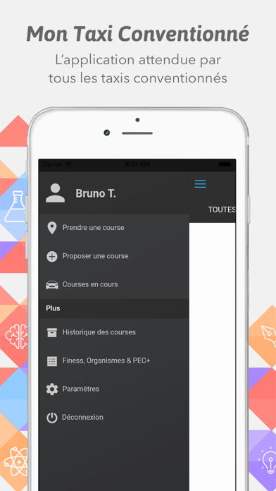 Screenshot #3 pour MTC MON TAXI CONVENTIONNE