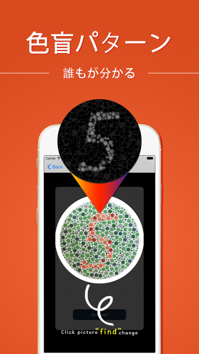 色盲診断宝 Pro -色盲色弱も読めるテスト図,色識別のおすすめ画像1